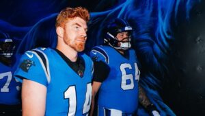 The Philadelphia Eagles have traded for Carolina Panthers quarterback Andy Dalton. In exchange for a 2027 7th round pick.