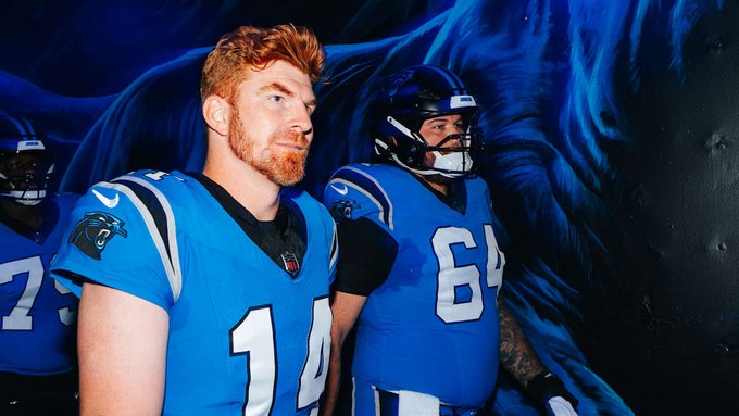 The Philadelphia Eagles have traded for Carolina Panthers quarterback Andy Dalton. In exchange for a 2027 7th round pick.