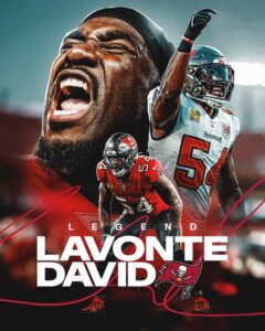 Tampa Bay Buccaneer Lavonte David Announced Retirement After 14-Year NFL Career