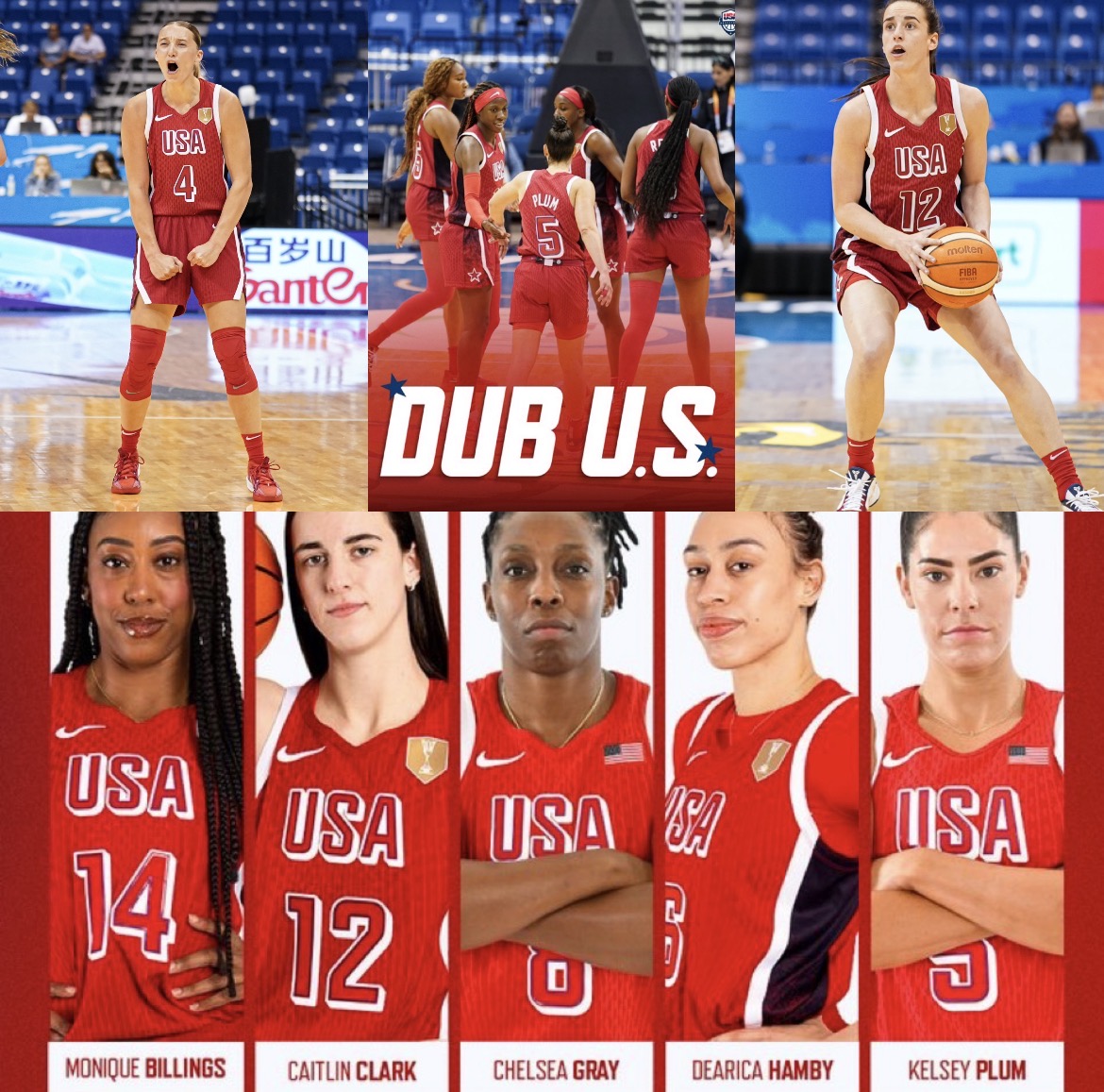 Team USA Women Gets 4th Straight Blowout Win in FIBA Women's World Cup Qualifiers