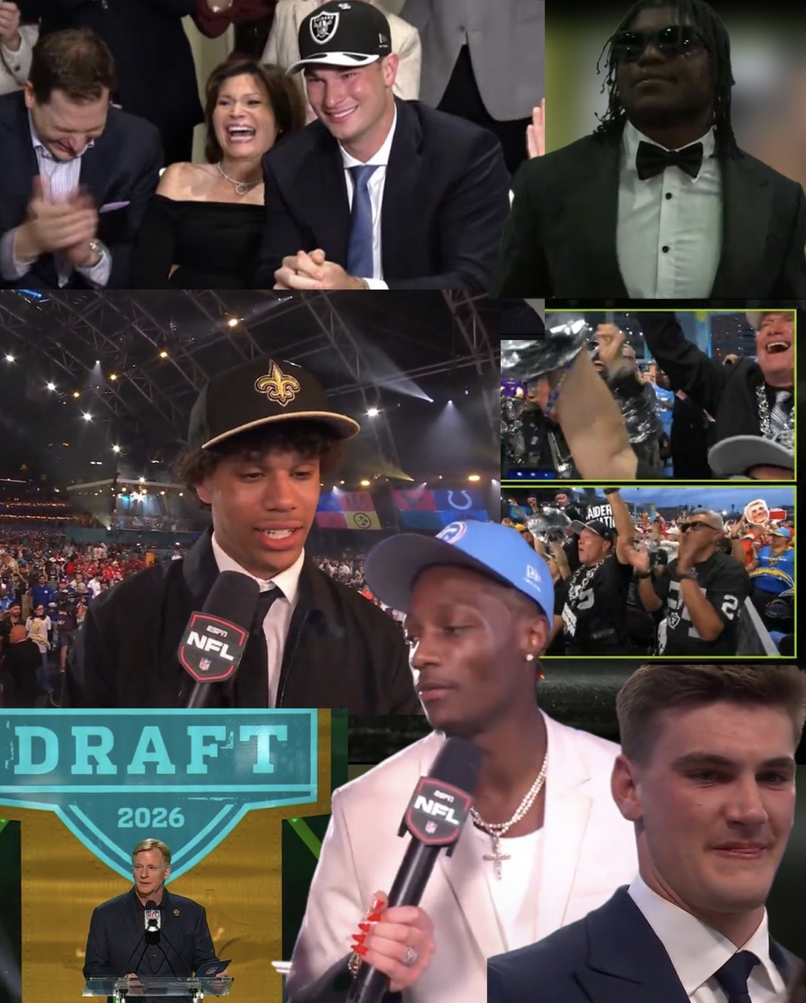 2026 NFL Draft—All of Night One Selections