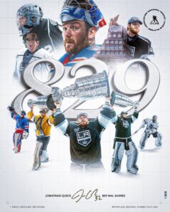 Jonathan Quick Announced Monday Will Be His Final NHL Game—End of Incredible Career