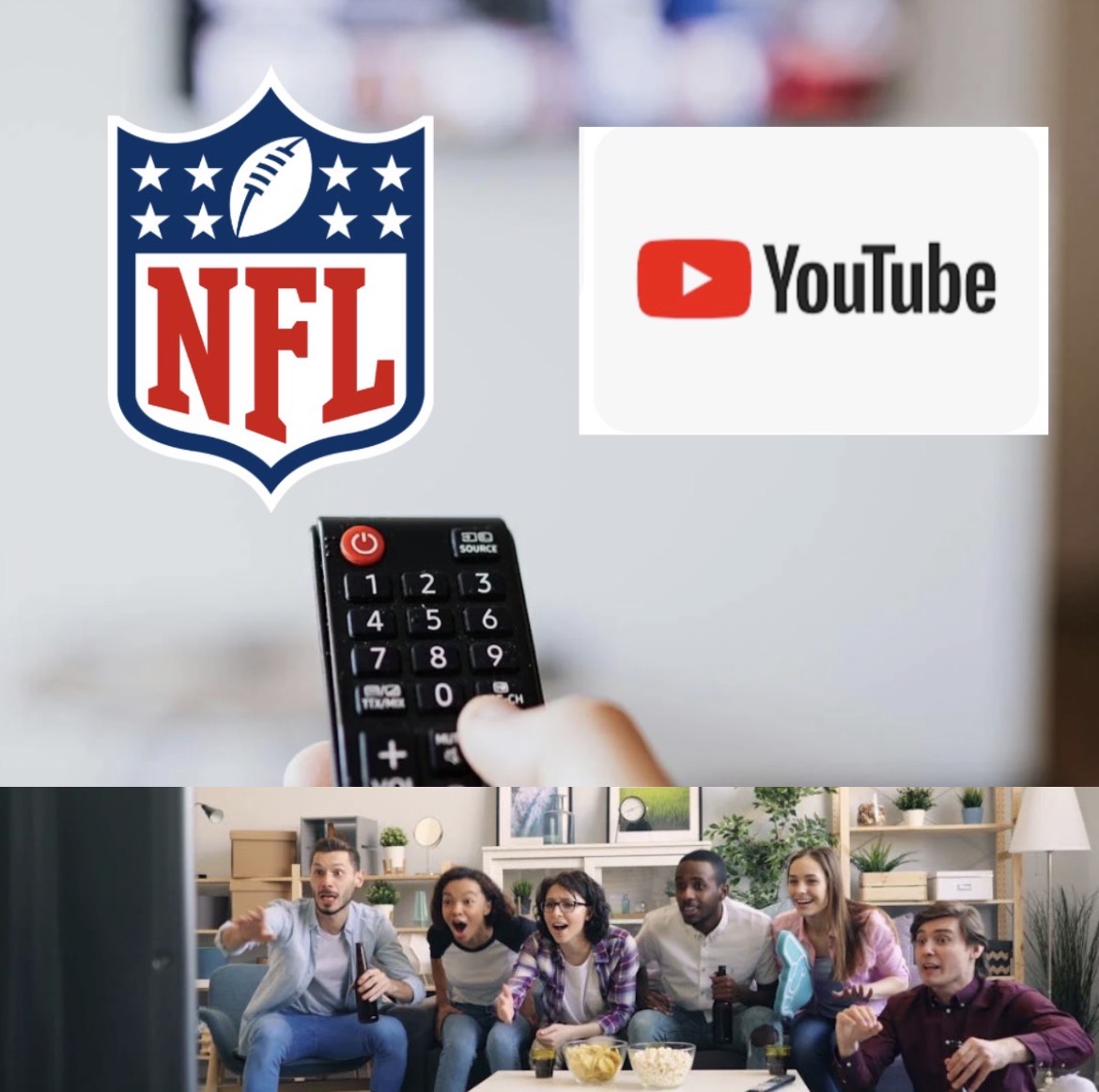 NFL and YouTube Are in Advanced Talks for a 5 Game Package