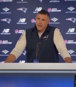 New England Patriots Head Coach Mike Vrabel Breaks Silence on Russini Photos Situation