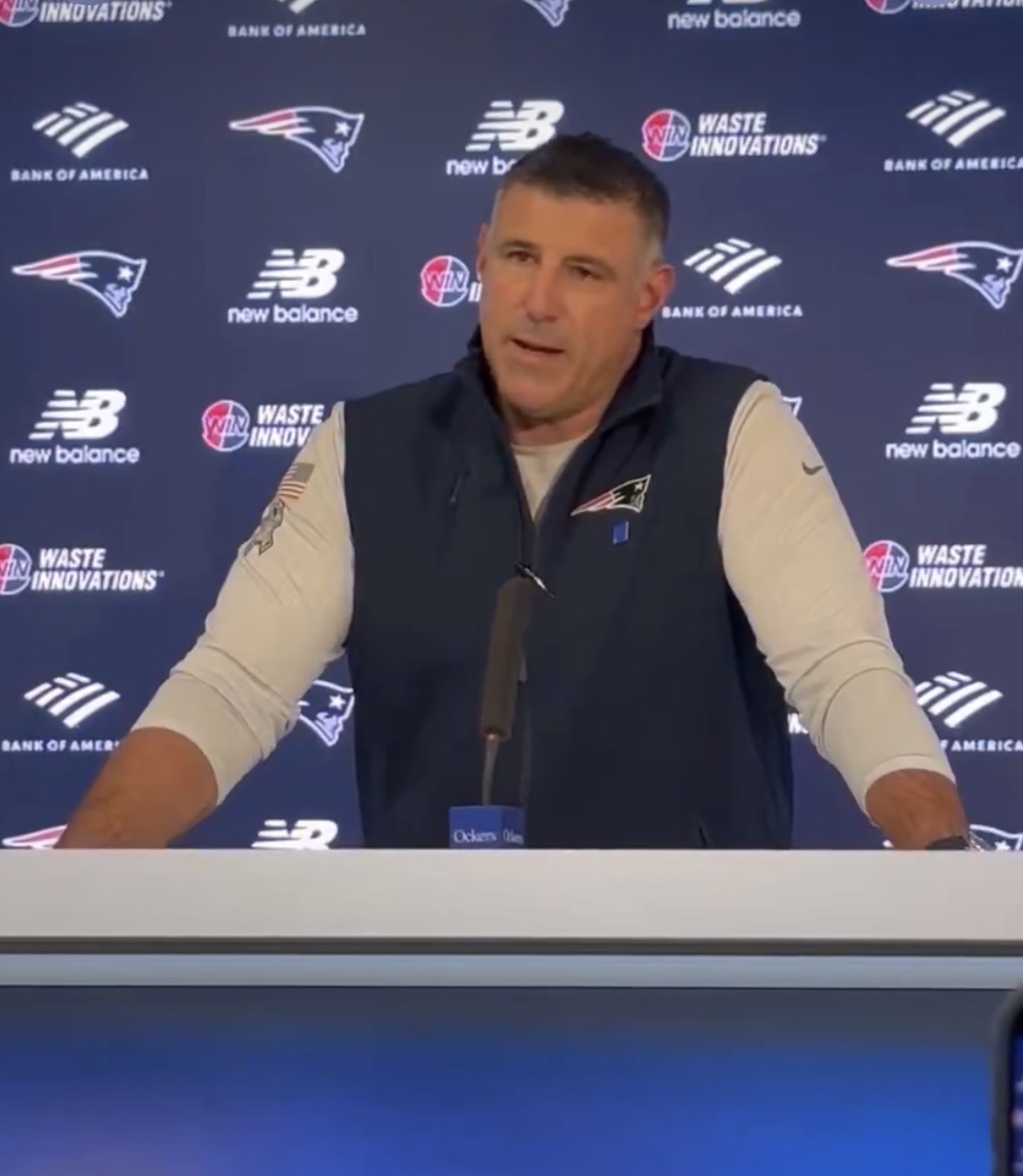 New England Patriots Head Coach Mike Vrabel Breaks Silence on Russini Photos Situation