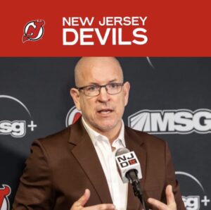New Jersey Devils Managing Partner David Blitzer Announced Tom Fitzgerald Will Depart the Organization