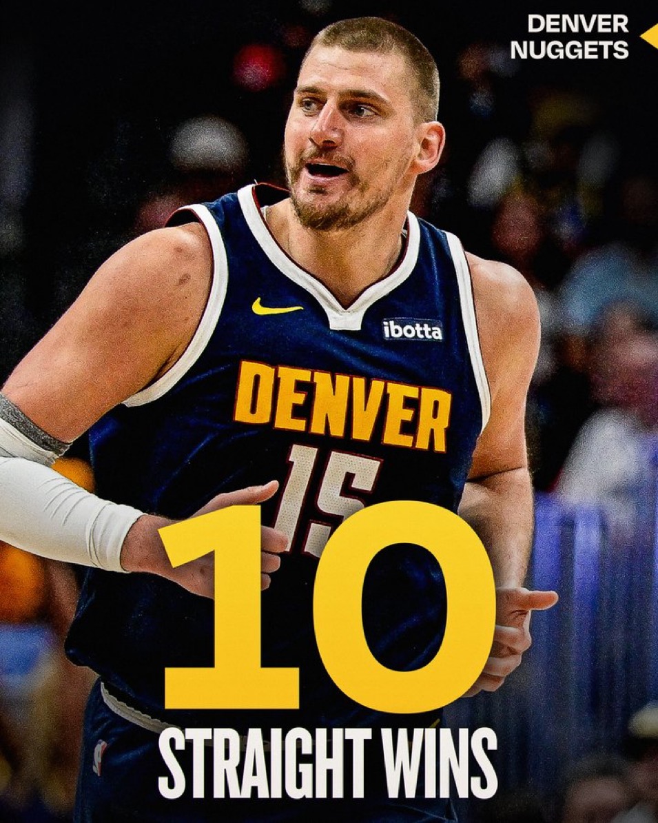 Nuggets Nikola Jokić Adds to Triple-Double Record While Denver Extends Win Streak