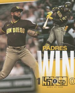 San Diego Padres Become First Visiting Team to Win 1-0 at Coors Field in 20 Years