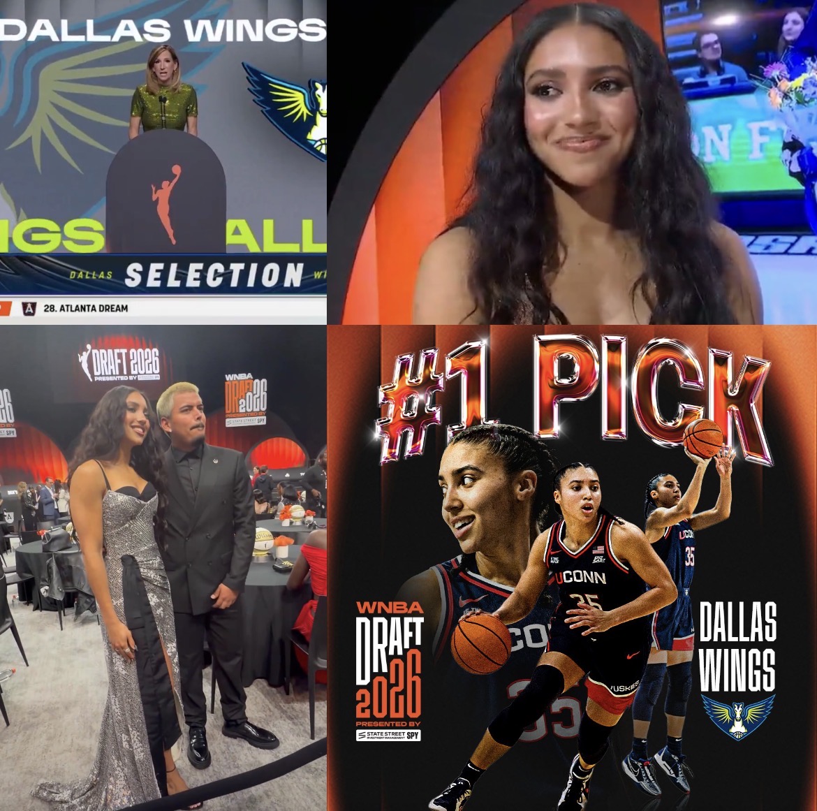 UConn’s Azzi Fudd Goes Number One Overall in 2026 WNBA Draft