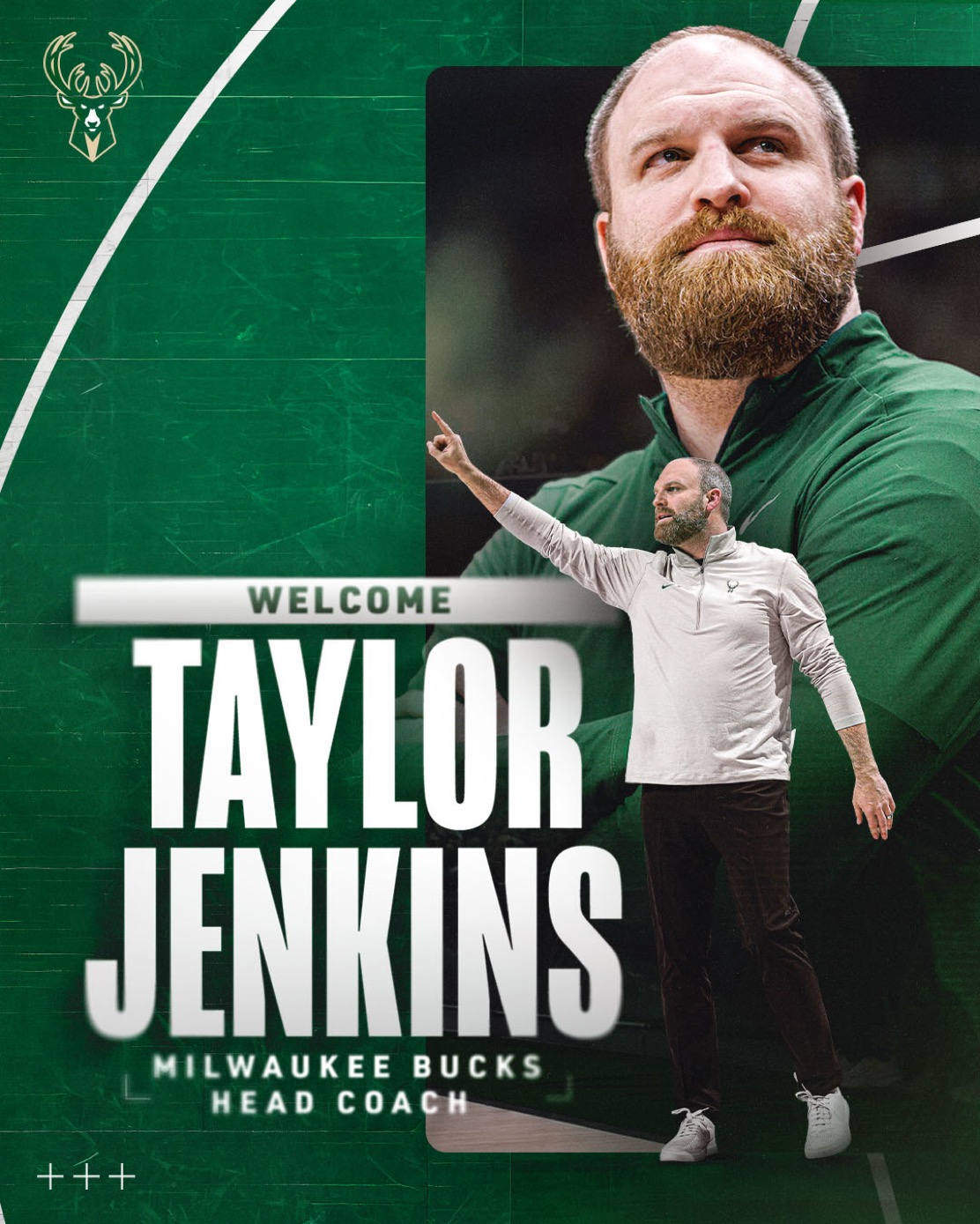 Bucks Officially Announce Hiring of Taylor Jenkins as New Head Coach