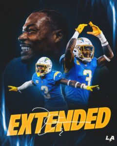 Los Angeles Chargers and Safety Derwin James Have Agreed to Multi-Year Extension
