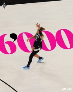 Aces A’ja Wilson Becomes Fastest Player to 6K Points in WNBA History