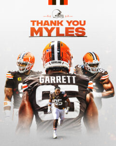 Browns Defensive End Myles Garrett Waived No-Trade Clause Now Headed to Los Angeles Rams