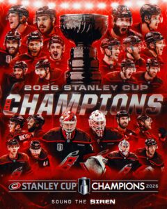 Canes are 2026 Stanley Cup Champions After Ousting Golden Knights in Game 6