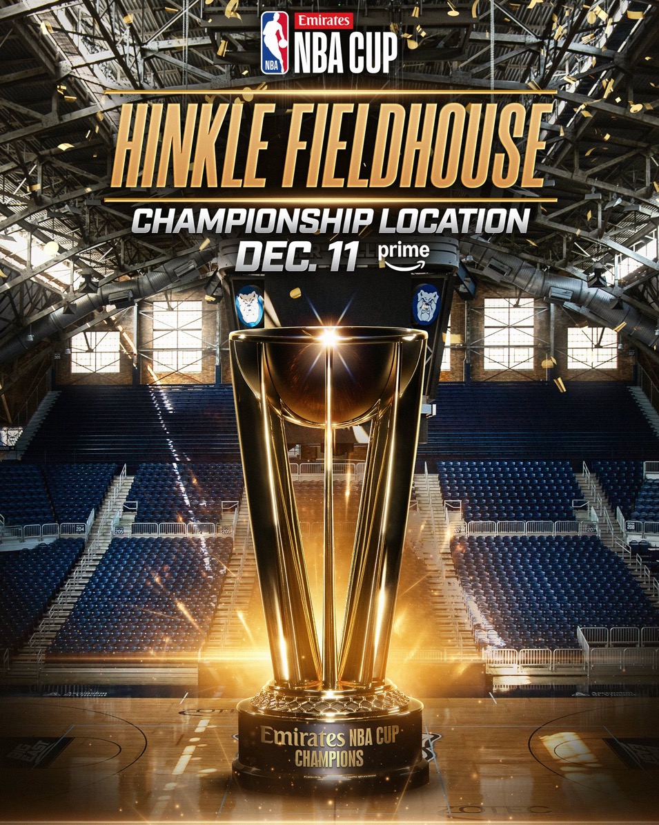 Emirates NBA Cup 2026 Championship Will Be Played at Hinkle Fieldhouse in Indianapolis