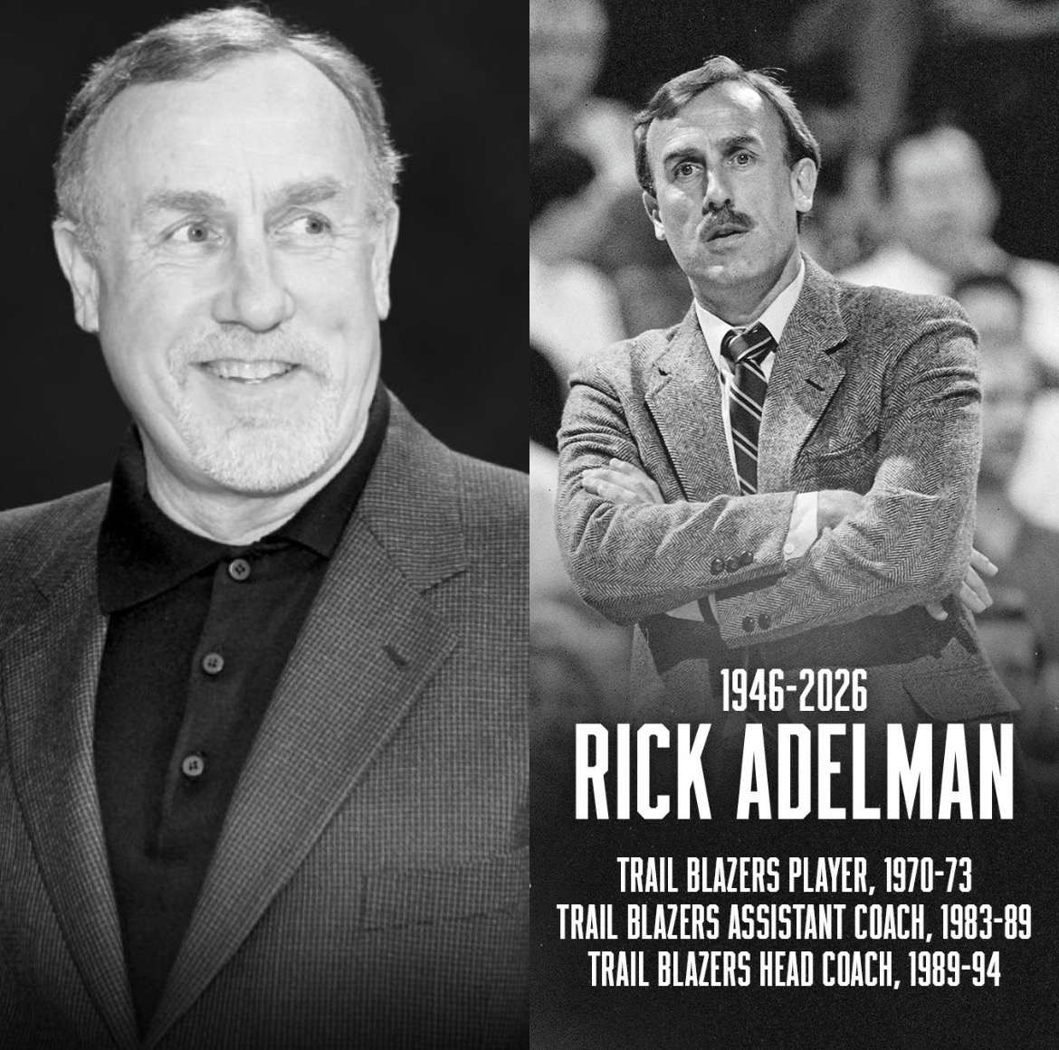 Hall of Fame Head Coach Rick Adelman Has Passed at 79