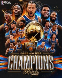 Knicks 2026 NBA Champions—Jalen Brunson Becomes 2026 NBA Finals MVP