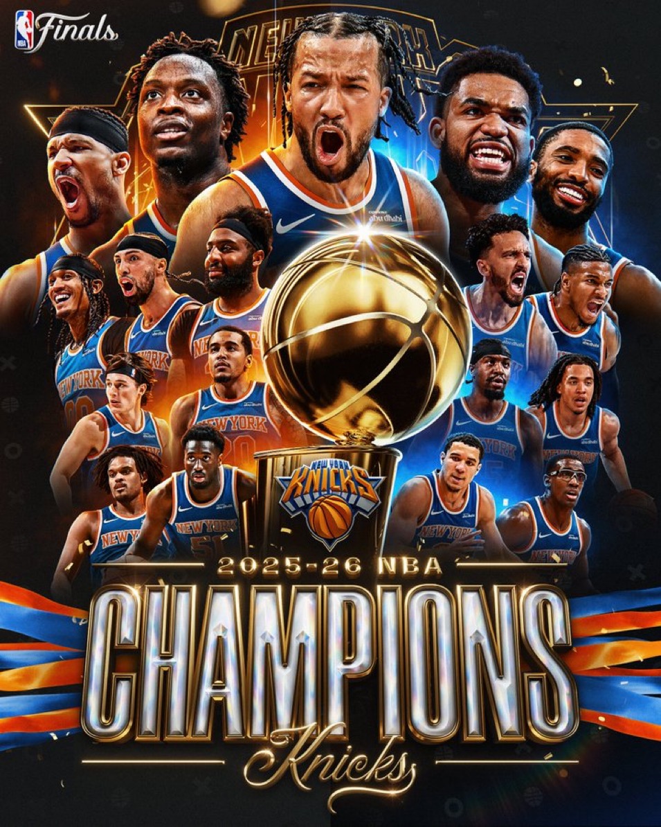 Knicks 2026 NBA Champions—Jalen Brunson Becomes 2026 NBA Finals MVP