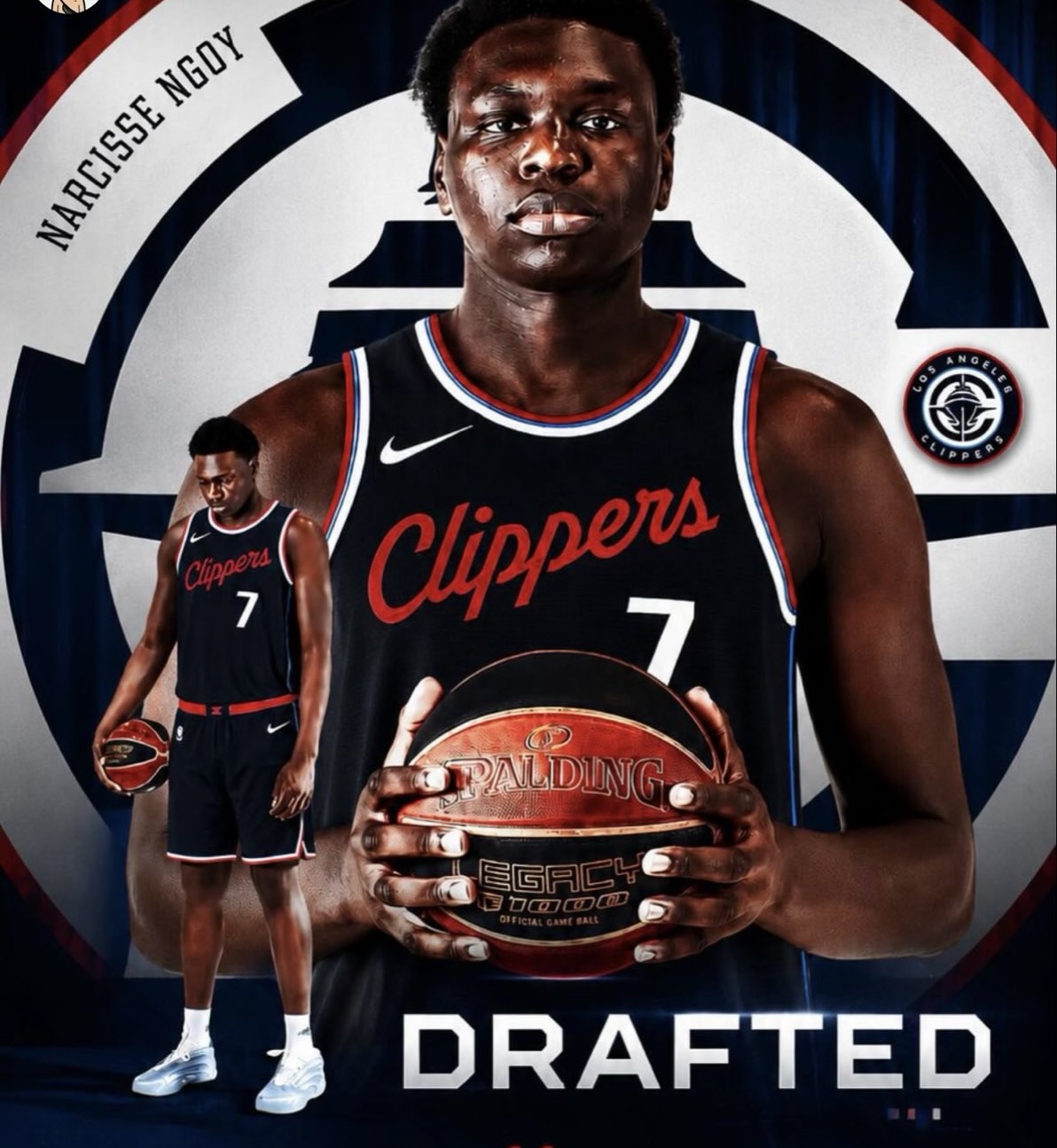 Los Angeles Clippers Draft Pick Narcisse Ngoy Will Stay in College to Play for Auburn