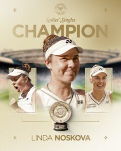 Linda Noskova Defeats Karolina Muchova Winning Her First Grand Slam