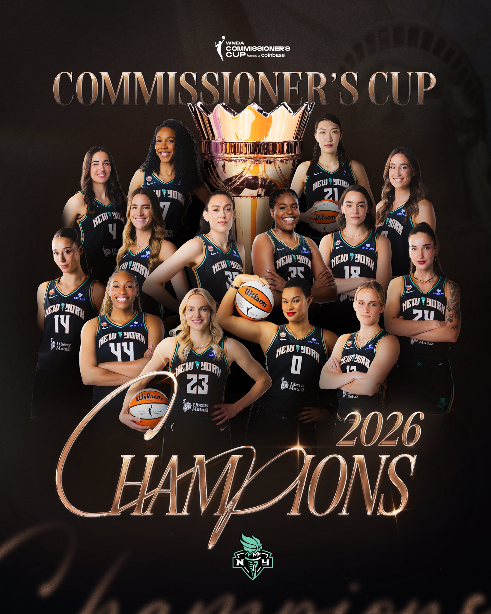 New York Liberty Defeated Las Vegas Aces in WNBA 2026 Commissioner's Cup Championship