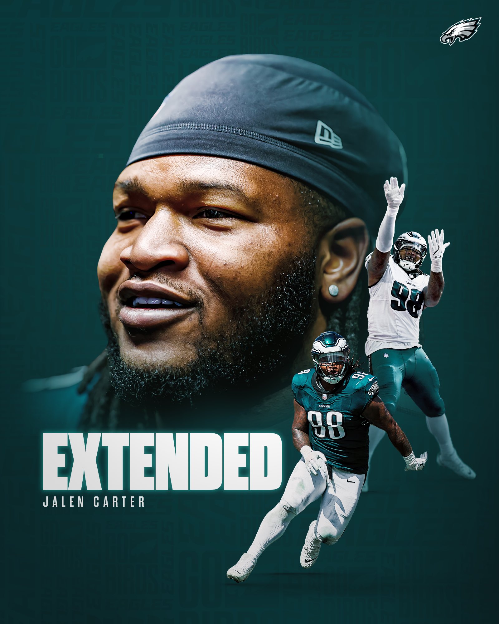 Philadelphia Eagles Secured Defensive Tackle Jalen Carter with Massive Contract Extension