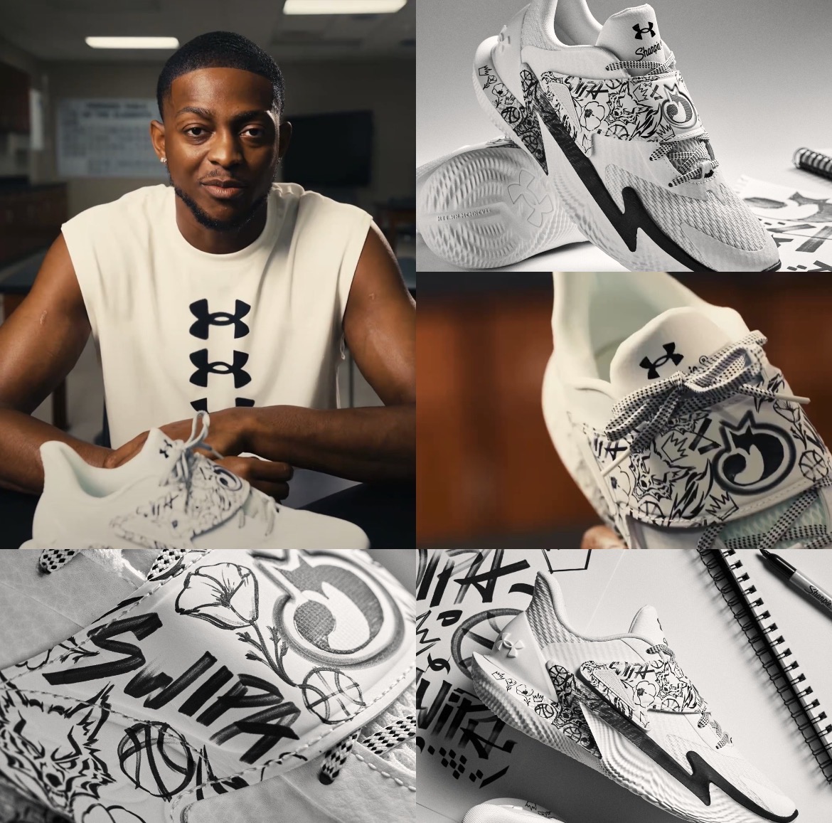 San Antonio Spurs De’Aaron Fox Drops New Sharpie x Under Armour Fox 2