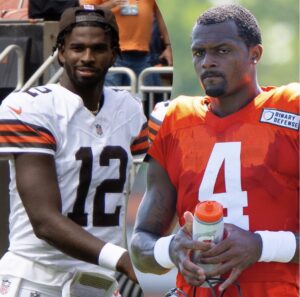 Shedeur Sanders and Deshaun Watson Working Together Prior to Upcoming Quarterback Competition