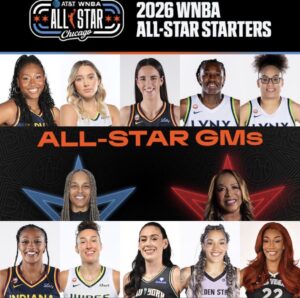 WNBA Announces 2026 WNBA All-Star Starters and All-Star GMs