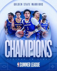 Warriors Crowned the 2026 Summer League Champions as Yaxel Lendeborg Named MVP