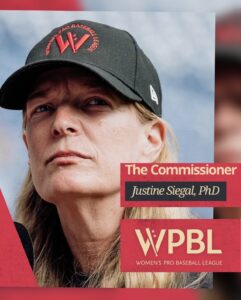 Women’s Pro Baseball League WPBL Co-Founder Justine Siegal as League’s First Commissioner