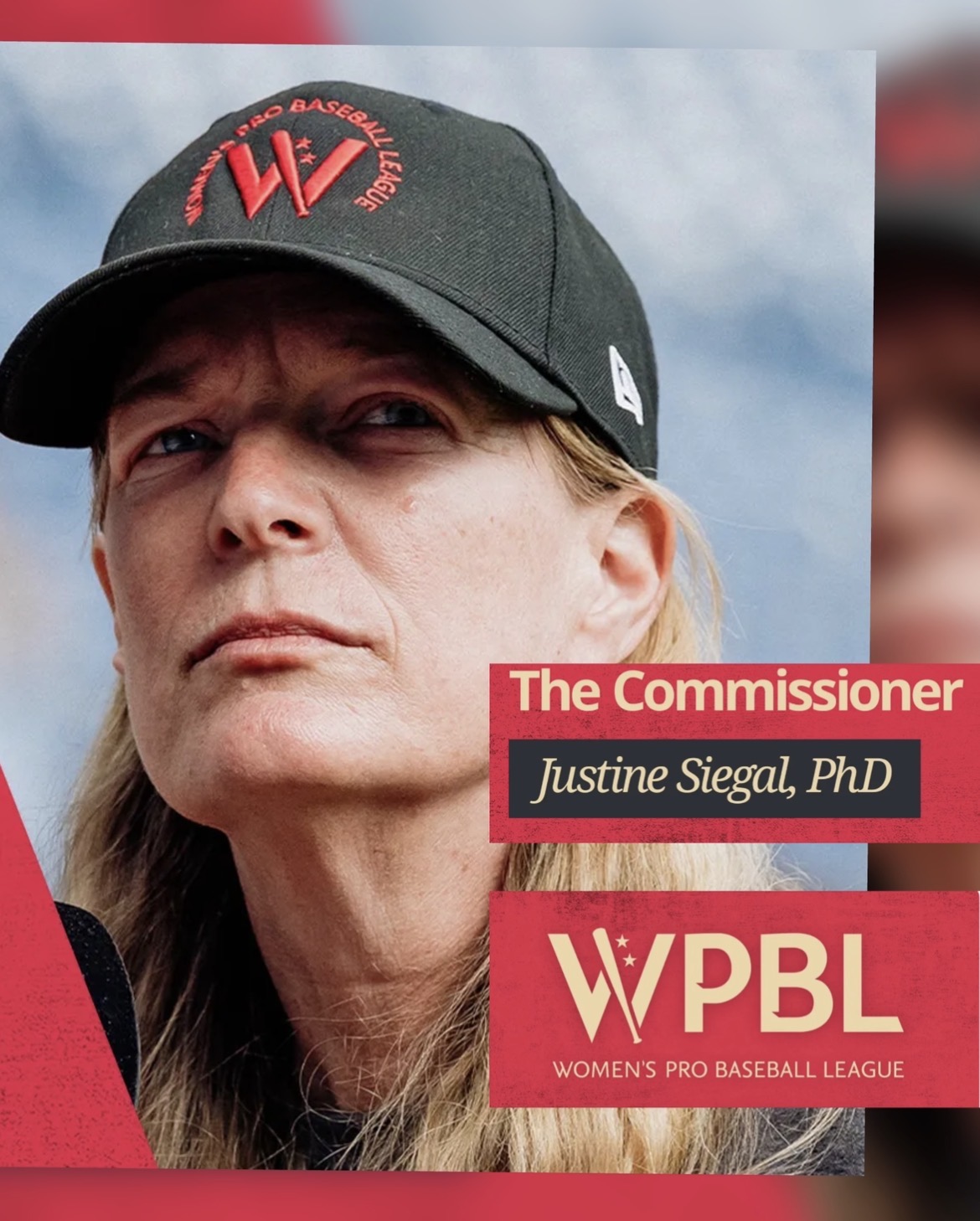 Women’s Pro Baseball League WPBL Co-Founder Justine Siegal as League’s First Commissioner