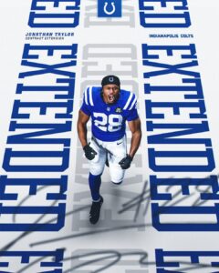 Indianapolis Colts and Running Back Jonathan Taylor Agreed to New Contract Extension