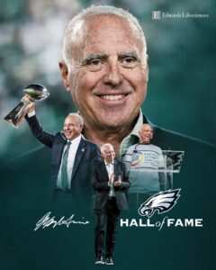 Philadelphia Eagles Owner Jeffrey Lurie to be Enshrined in the Eagles Hall of Fame