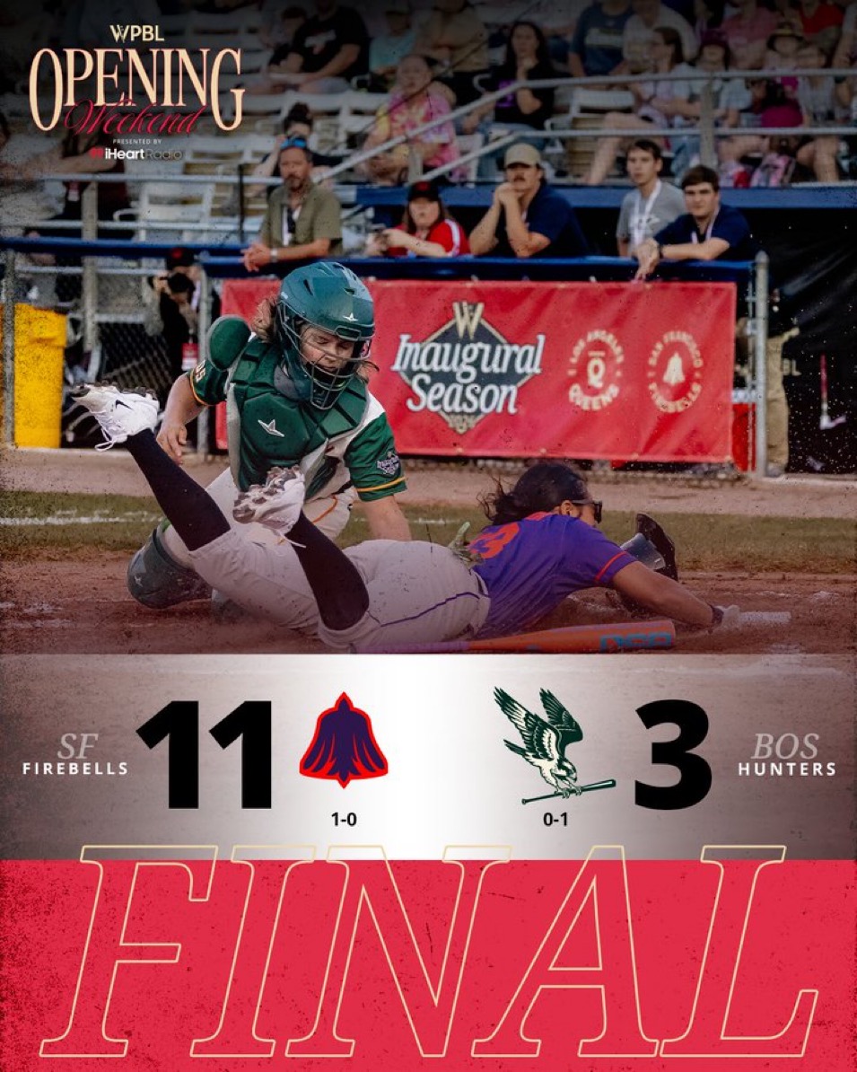 San Francisco Firebells Took on Boston Hunters Closing Out Opening Weekend of 2026 WPBL Inaugural Season