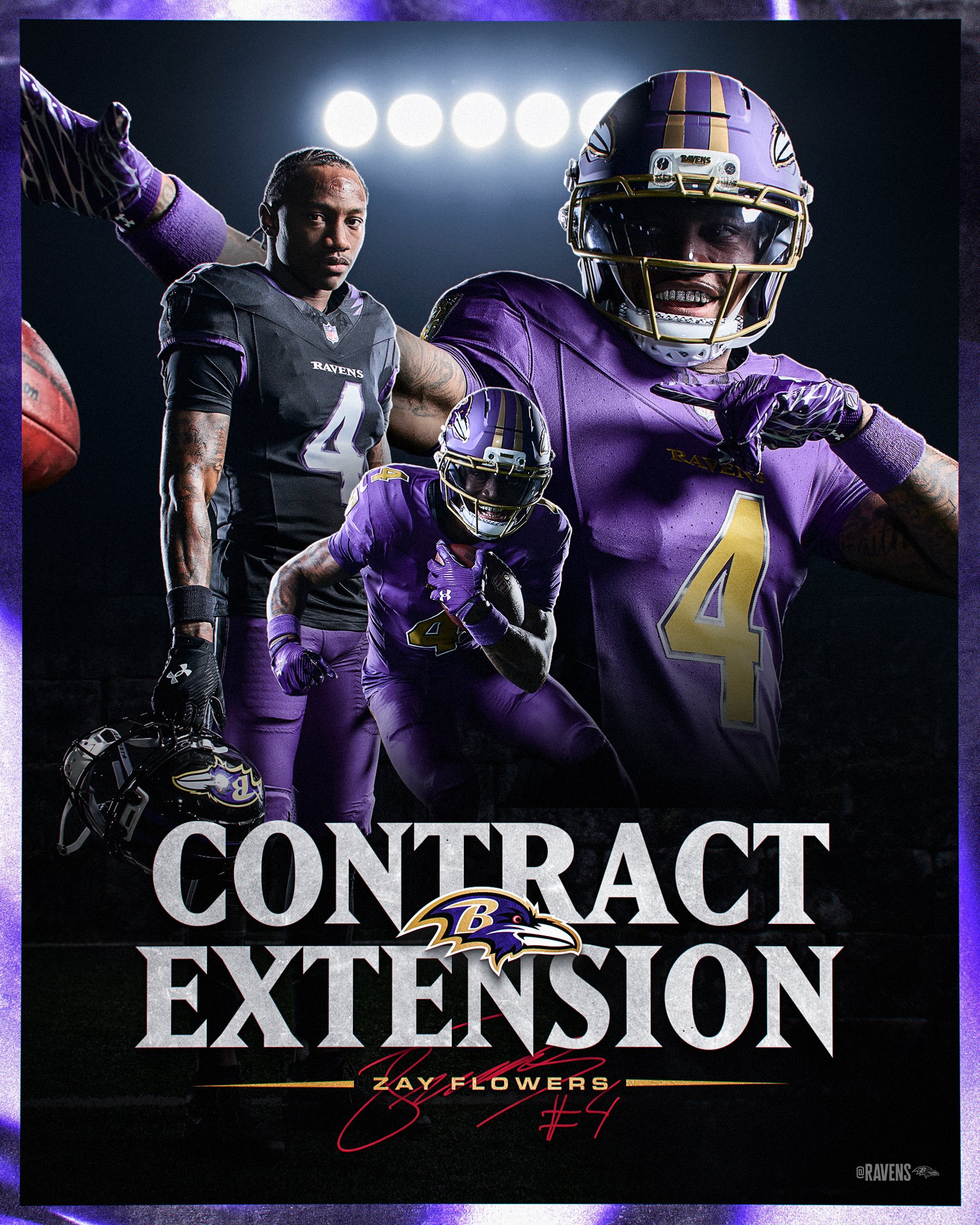 Wide Receiver Zay Flowers and Baltimore Ravens Agreed to Multi-year Contract