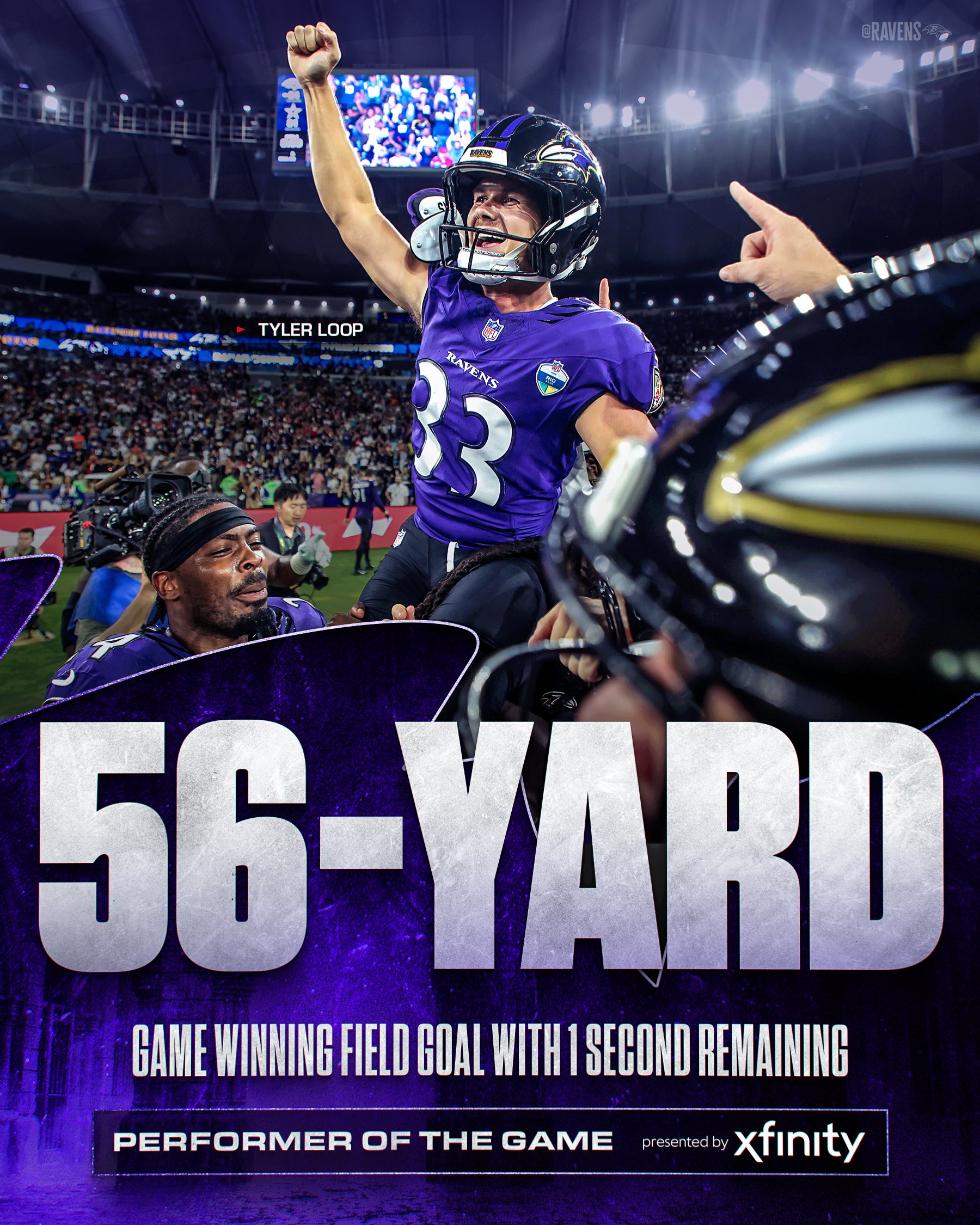 Baltimore Ravens Pulled Off Last Minute Victory in Brazil Against the Dallas Cowboys