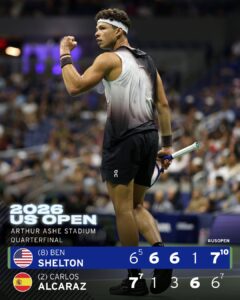 Ben Shelton Ended Carlos Alcaraz’s Undefeated Record Against Americans at US Open