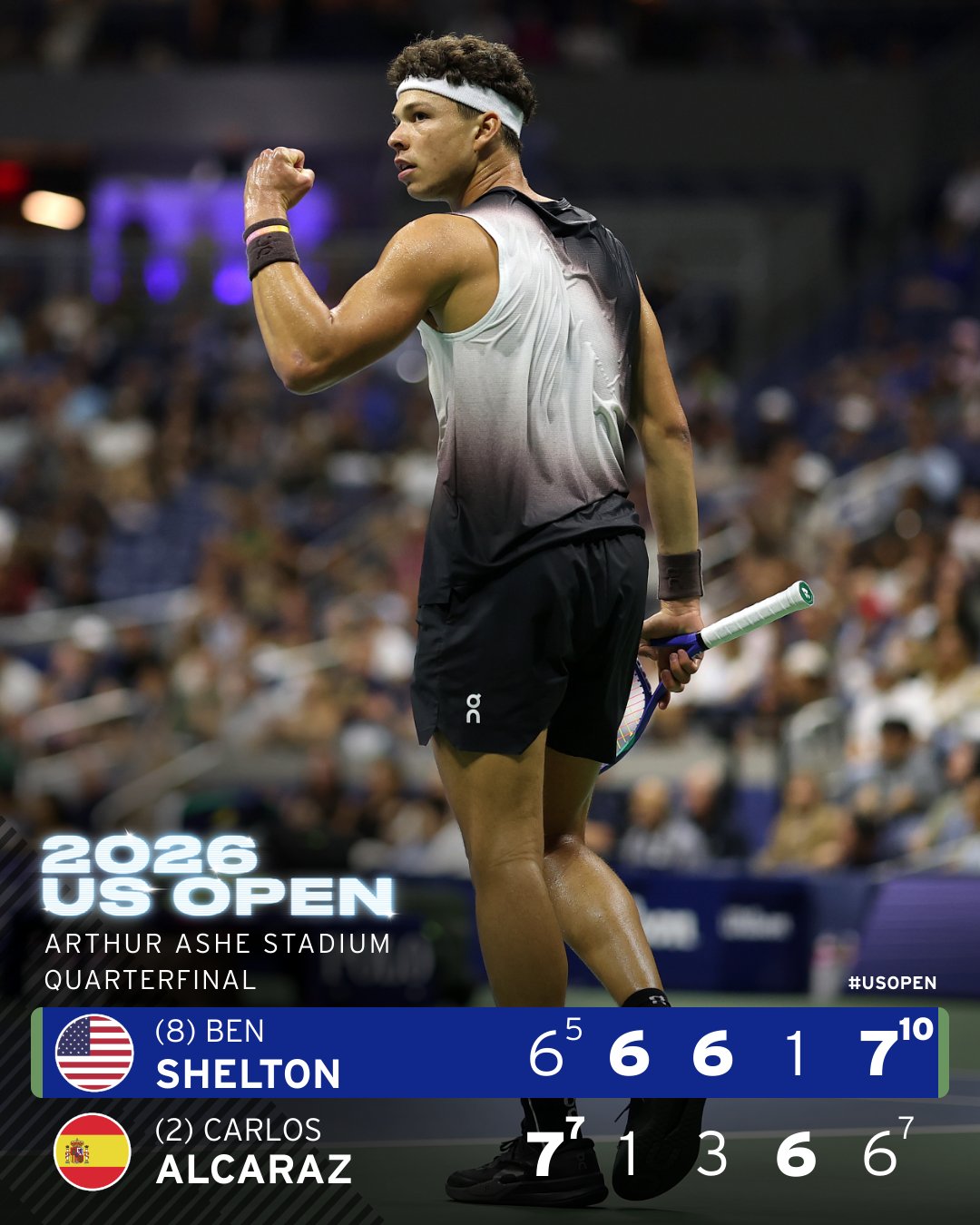 Ben Shelton Ended Carlos Alcaraz’s Undefeated Record Against Americans at US Open