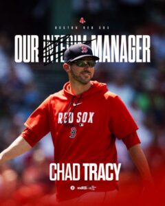 Boston Red Sox Name Chad Tracy 49th Manager in Club History and Retain Craig Breslow