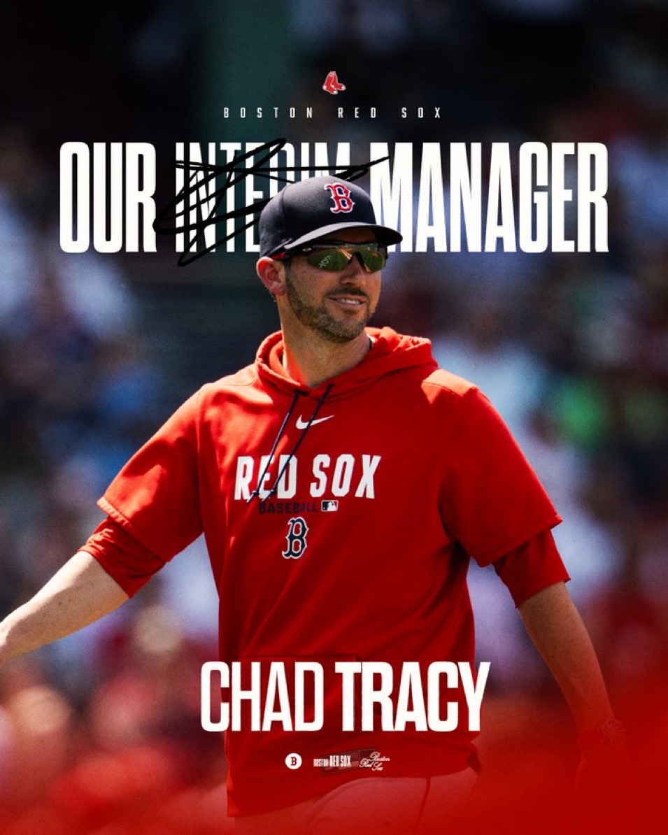 Boston Red Sox Name Chad Tracy 49th Manager in Club History and Retain Craig Breslow