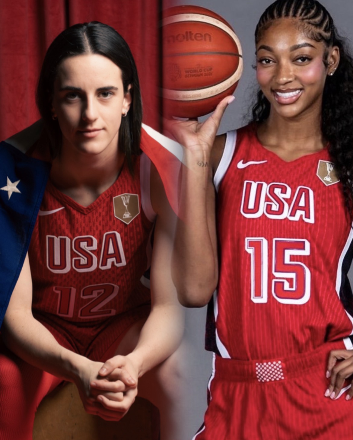 Caitlin Clark and Angel Reese Discuss Playing Together at 2026 FIBA World Cup