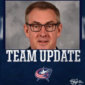 Columbus Blue Jackets President and Alternate Governor Mike Priest Retiring Sept. 30