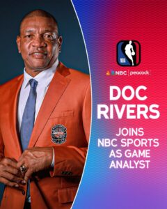Doc Rivers Joins NBC Sports as NBA Game Analyst