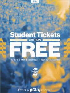 UCLA Making All Football—Plus Men's and Women's Basketball Tickets For Students FREE