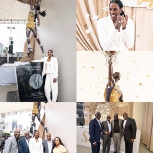 LA Sparks Unveiled Lisa Leslie Statue—Second Player in WNBA History Honored With Statue By Her Franchise