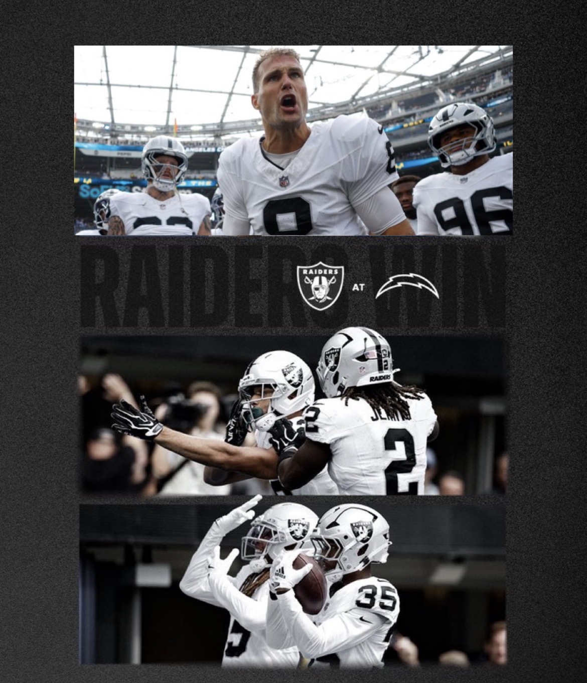 Las Vegas Raiders Opened the 2026 Season at 2-0 For the First Time Since 2021
