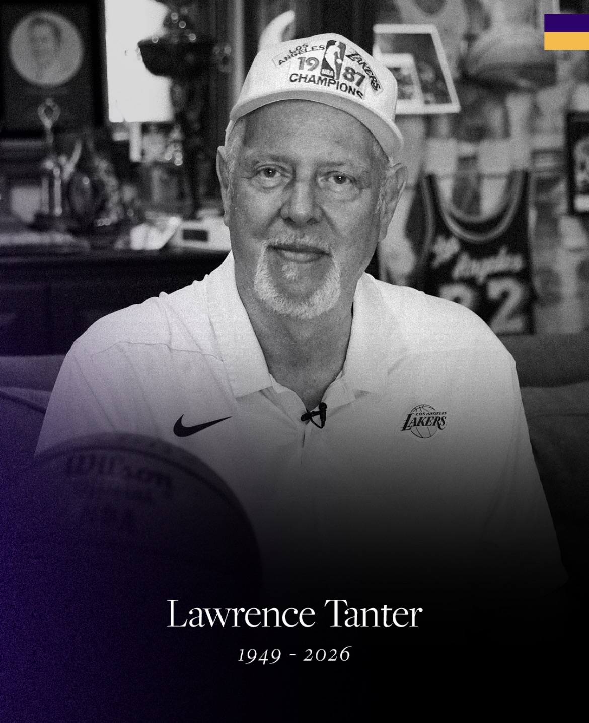 Longtime Lakers Public Address Announcer Lawrence Tanter Has Died at 76