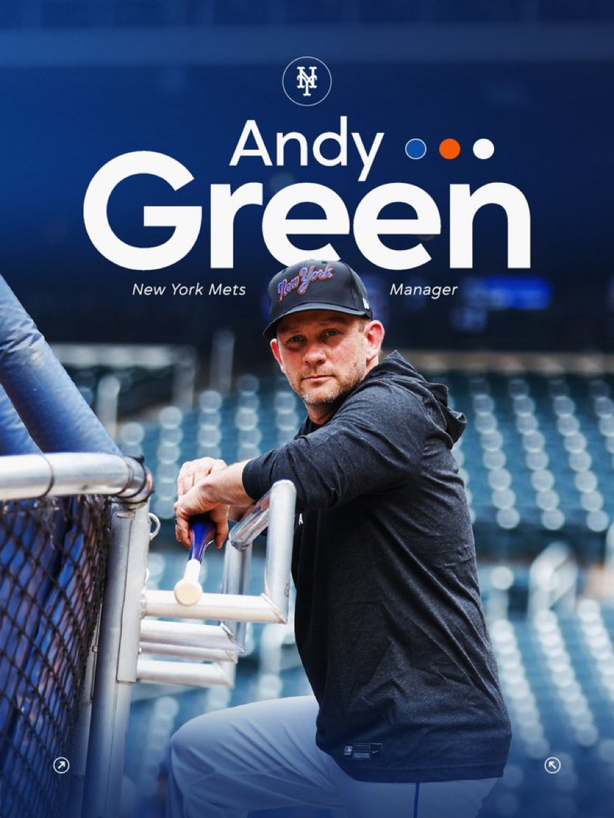 Mets Have Named Andy Green Their Full-Time Manager—Signs 3-Year Deal