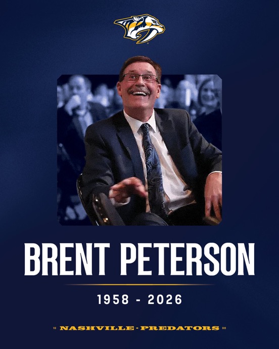 Nashville Predators Remember Former NHL Player and Coach Brent Peterson